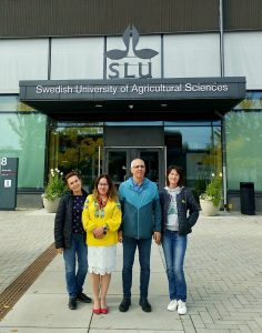 Візит до Swedish University of Agricultural Sciences