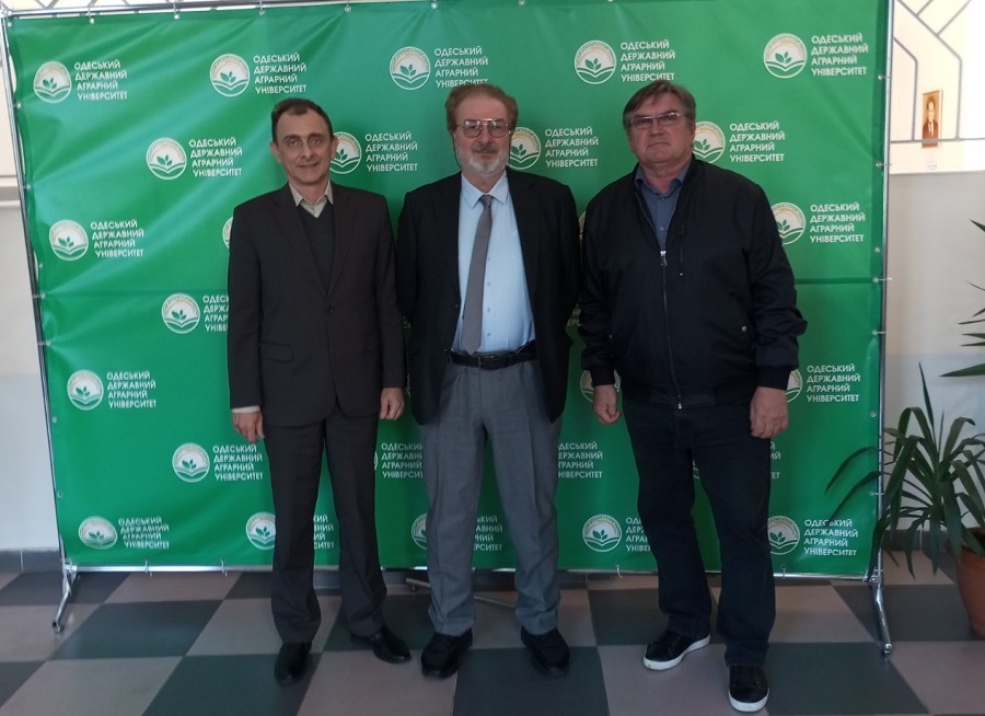 Visit of the Representative of the International Centre for Advanced Mediterranean Agronomic Studies