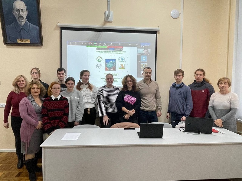 Cпільне засідання студентських наукових гуртків «VET» та імені професора Жеденова В.М.